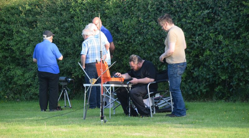 Activity evening on village field