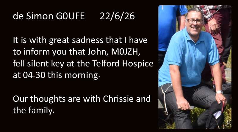 John M0JZH RIP 22/6/26